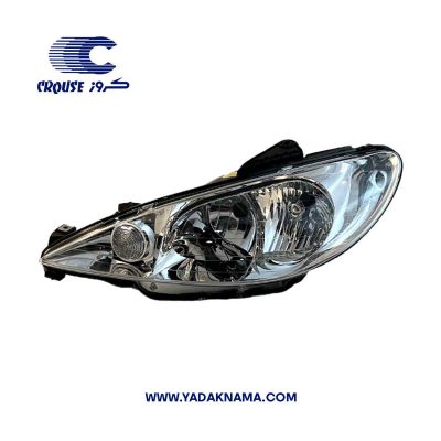 چراغ جلو 206 برند کروزپلاس