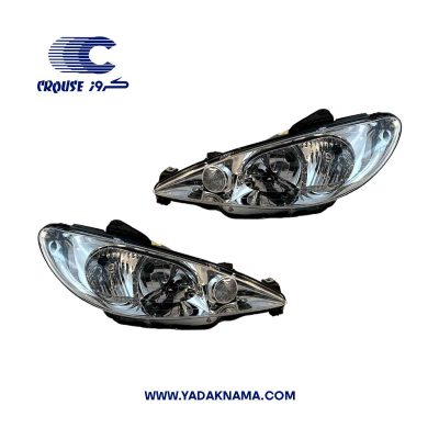 چراغ جلو 206 برند کروزپلاس