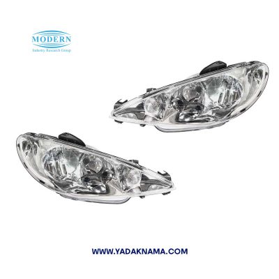 چراغ جلو 206 برند مدرن