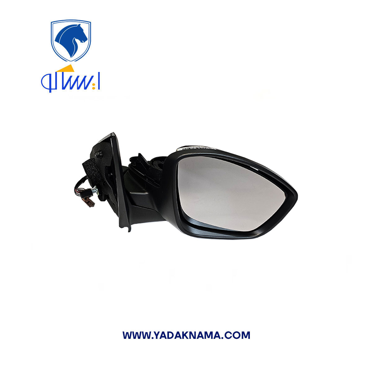aine.tara.rast.chap.1 آینه راهنمادار تاشو برقی راست تارا اتوماتیک برند ایساکو